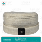 Premium Woolen Chitrali Winter Topi with Star Badge | Traditional Afghan Style Muslim Topi