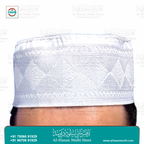 Premium White Mesh Prayer Topi