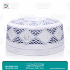 Design Diamond Embroidered Muslim Topi