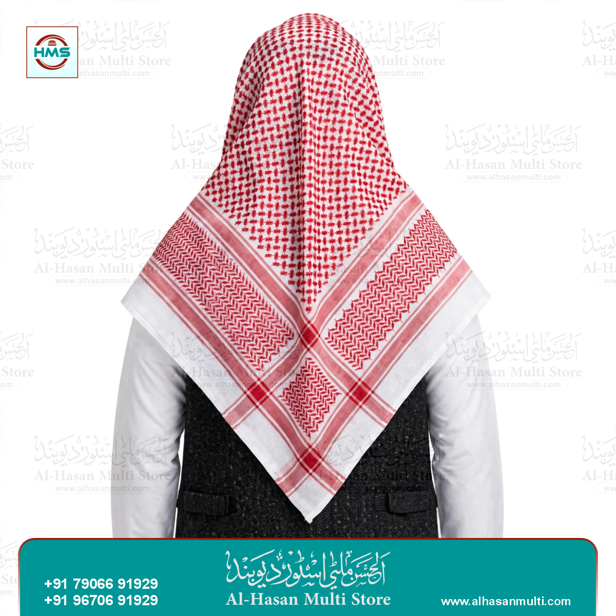 Premium Saudi Style Cotton Keffiyeh Rumal