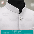 Pure White Premium Sadri Waistcoat for Men