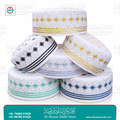 Diamond Floral Embroidered Muslim Topi