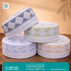 Design Diamond Embroidered Muslim Topi