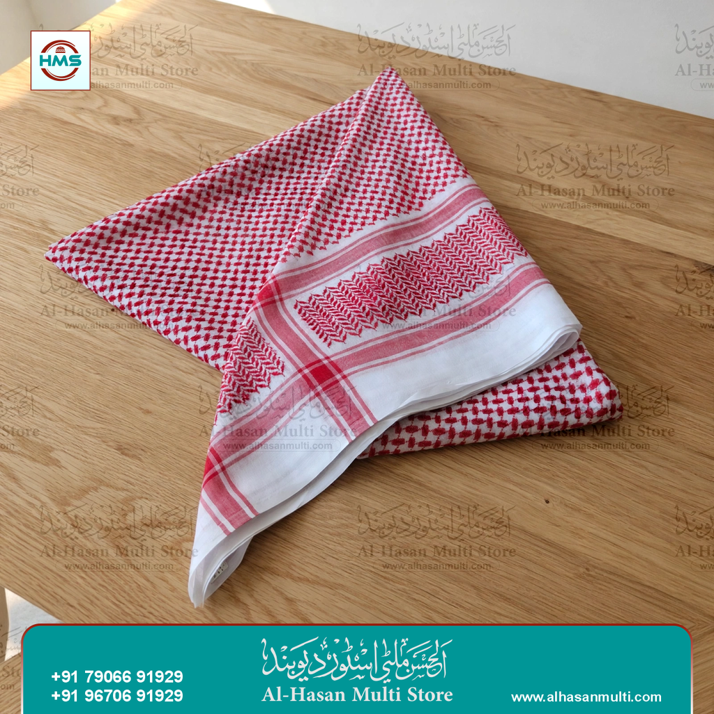 Premium Saudi Style Cotton Keffiyeh Rumal