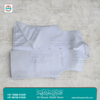 Pure White Premium Sadri Waistcoat for Men