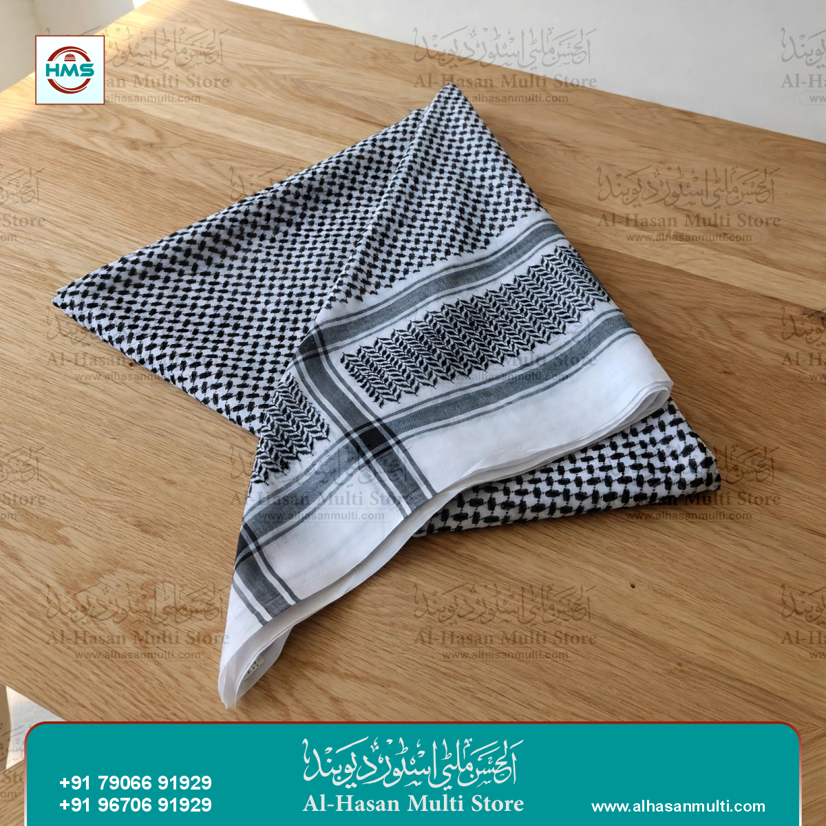 Premium Saudi Style Cotton Keffiyeh Rumal