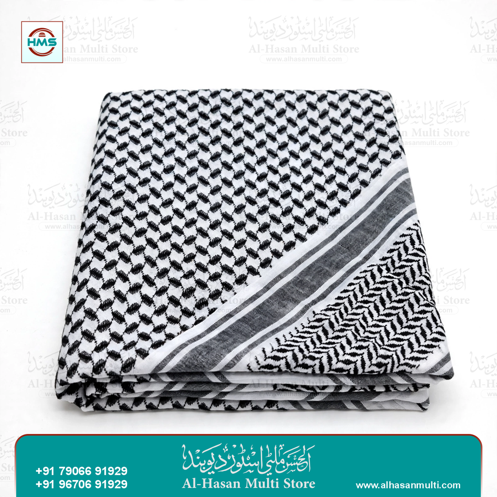 Premium Saudi Style Cotton Keffiyeh Rumal