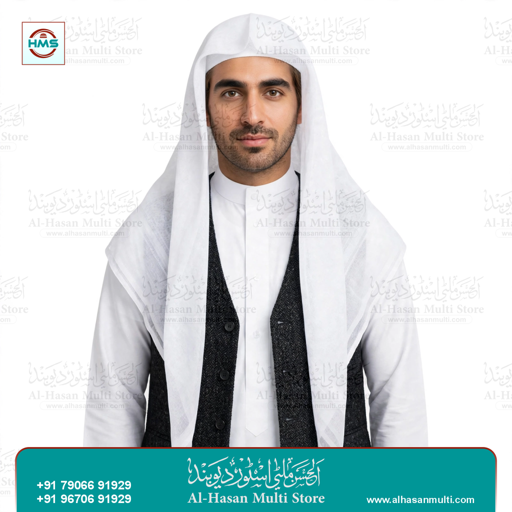 Premium Saudi Style Cotton Keffiyeh Rumal