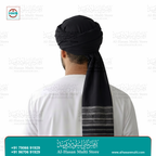Premium Cotton Imama - Original Yemeni Style Striped Imama